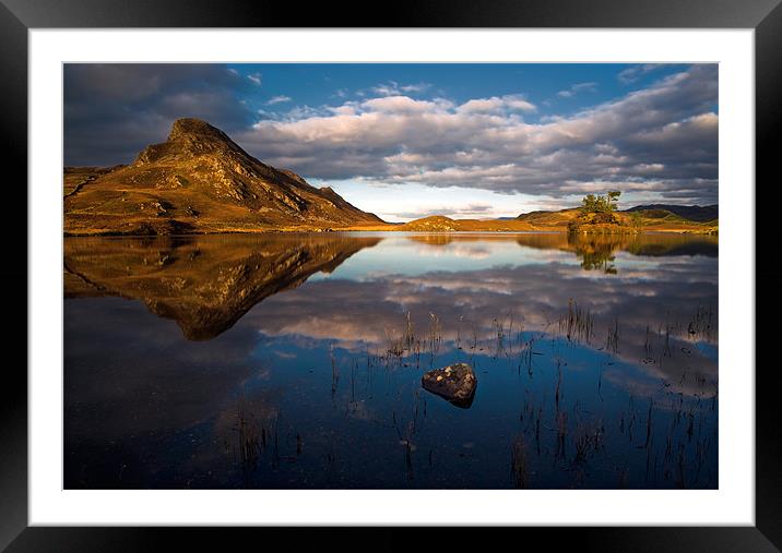 Cregennan reflections Framed Mounted Print by Rory Trappe
