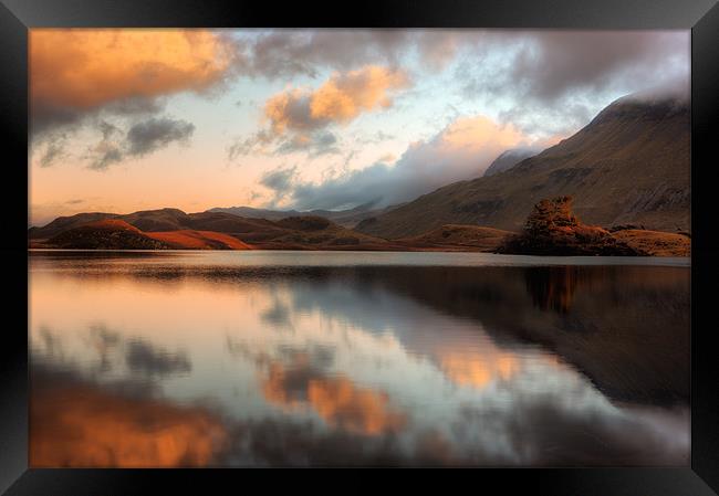 Creggenen sunset Framed Print by Rory Trappe