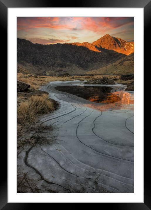 Llyn Llydaw 2 Framed Mounted Print by Rory Trappe