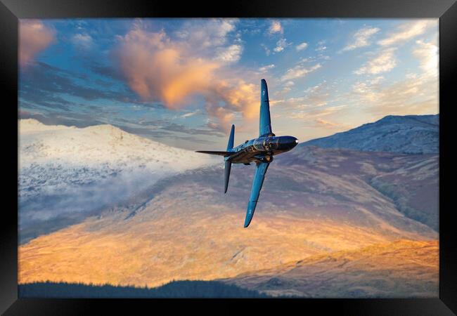 RAF Hawk Trainer Framed Print by Rory Trappe