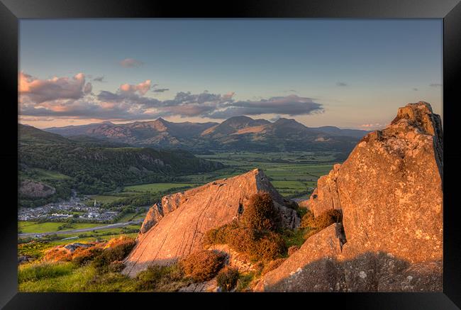 Tremadog Framed Print by Rory Trappe