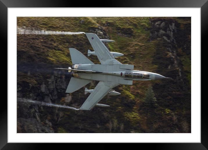 RAF Tornado Gr4 Low Level Framed Mounted Print by Rory Trappe
