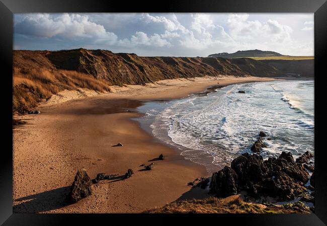 Whistling sands Framed Print by Rory Trappe