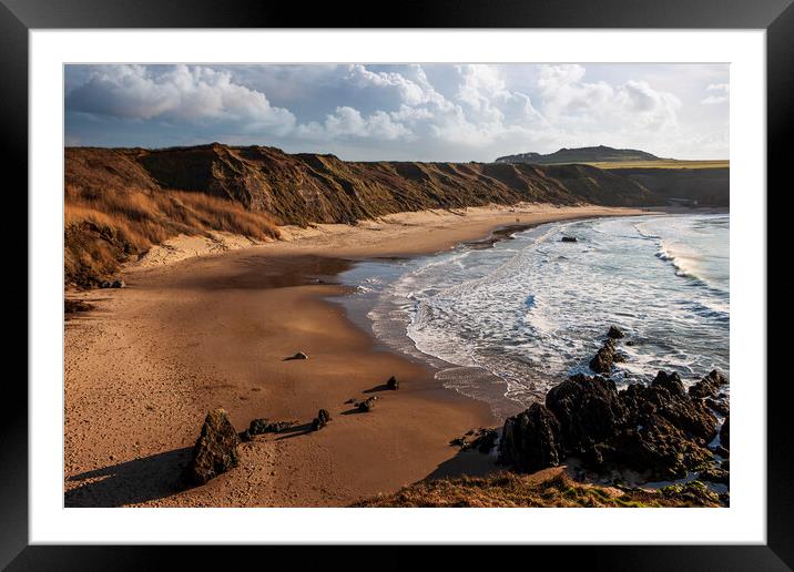 Whistling sands Framed Mounted Print by Rory Trappe