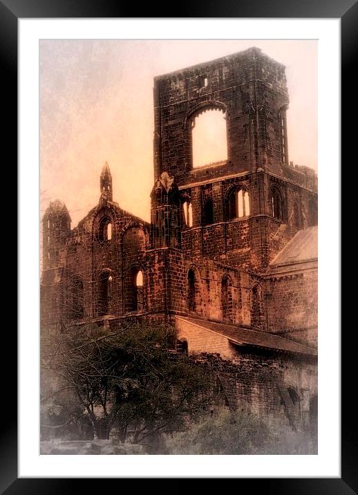 Abbey Ruins Framed Mounted Print by Jacqui Kilcoyne