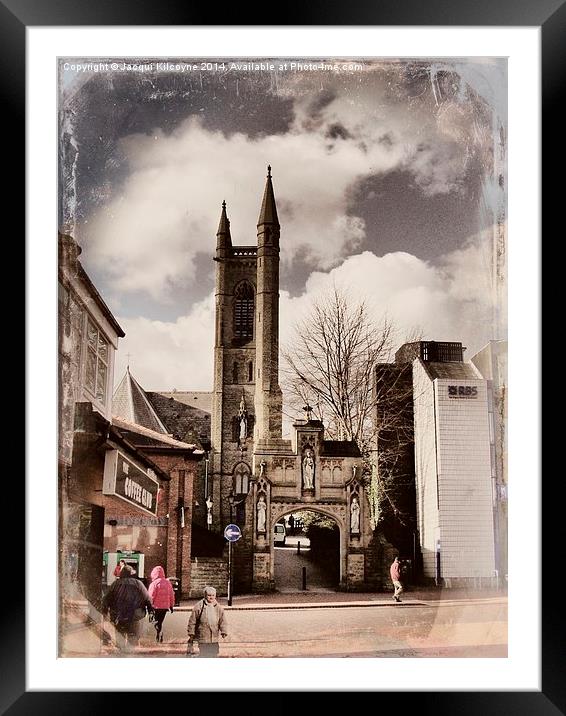 Church of St Mary, Chorley. Framed Mounted Print by Jacqui Kilcoyne