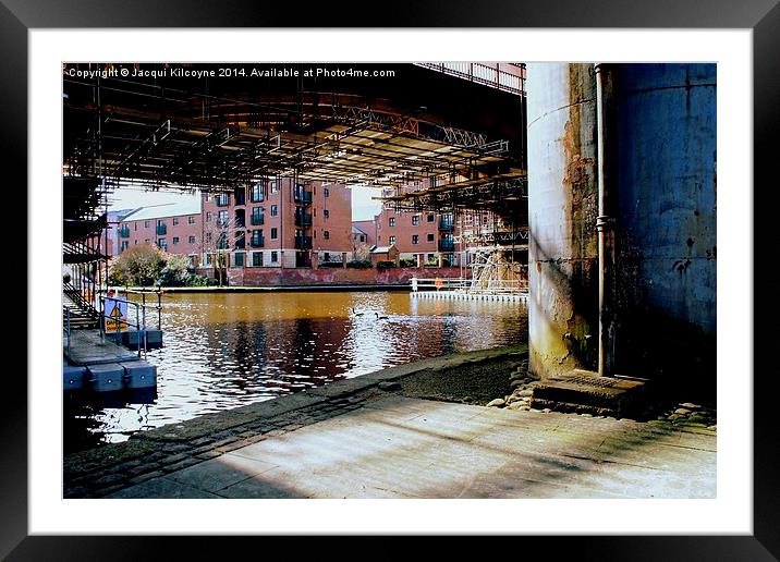  Viaduct at Castlefield. Framed Mounted Print by Jacqui Kilcoyne