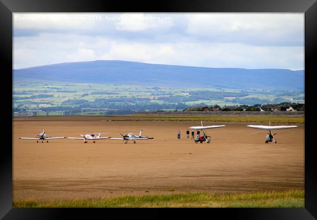 High Fliers Framed Print by Jacqui Kilcoyne