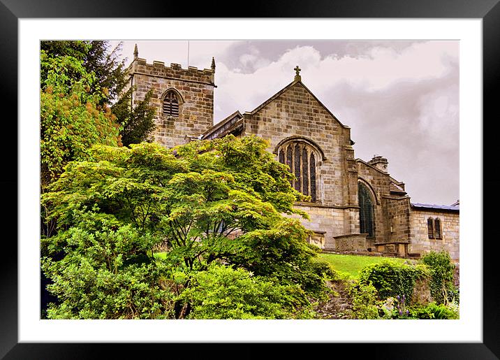 St Leonards Church Framed Mounted Print by Jacqui Kilcoyne