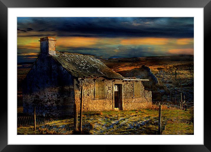 Derelict ! Framed Mounted Print by Irene Burdell