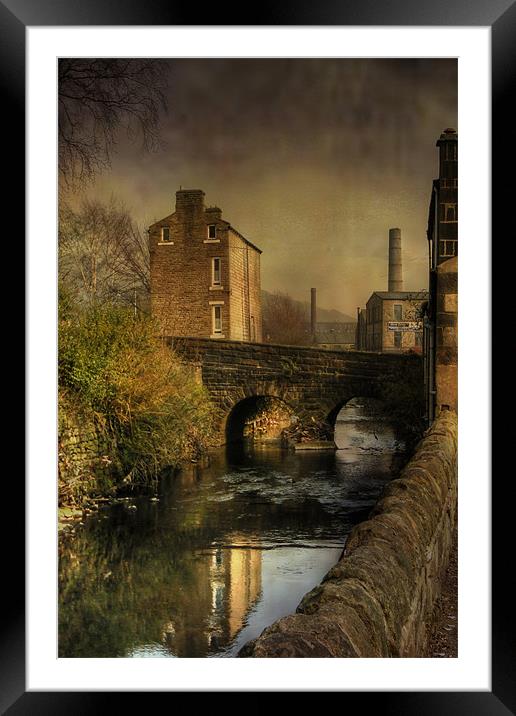 Old Mills Framed Mounted Print by Irene Burdell