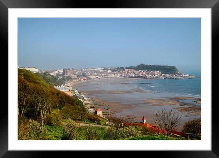 Scarborough Framed Mounted Print by Irene Burdell