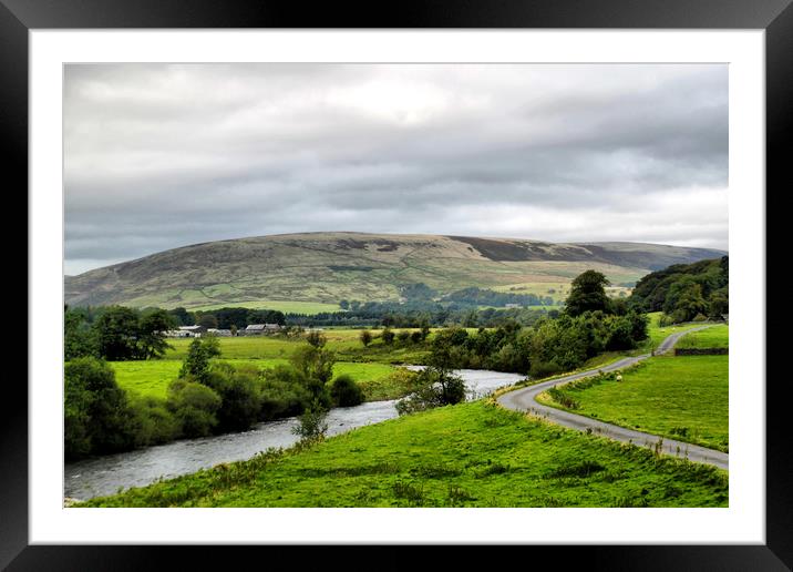 The Dales Framed Mounted Print by Irene Burdell