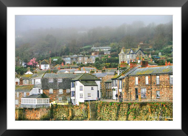 Mousehole  Framed Mounted Print by Irene Burdell