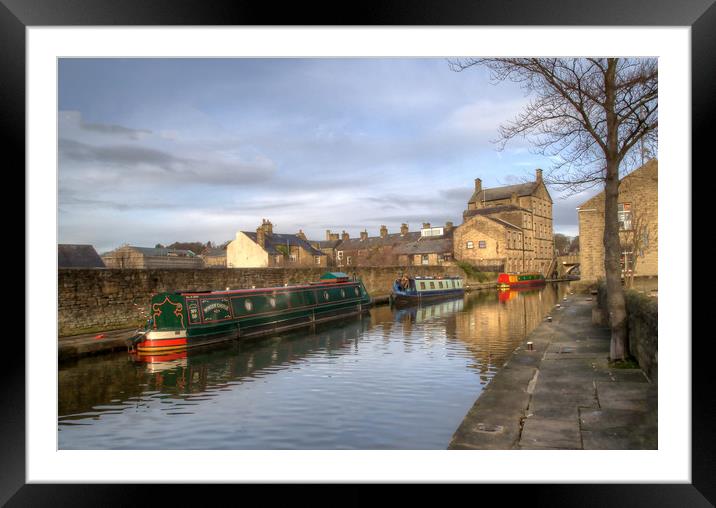 Skipton Yorkshire Framed Mounted Print by Irene Burdell