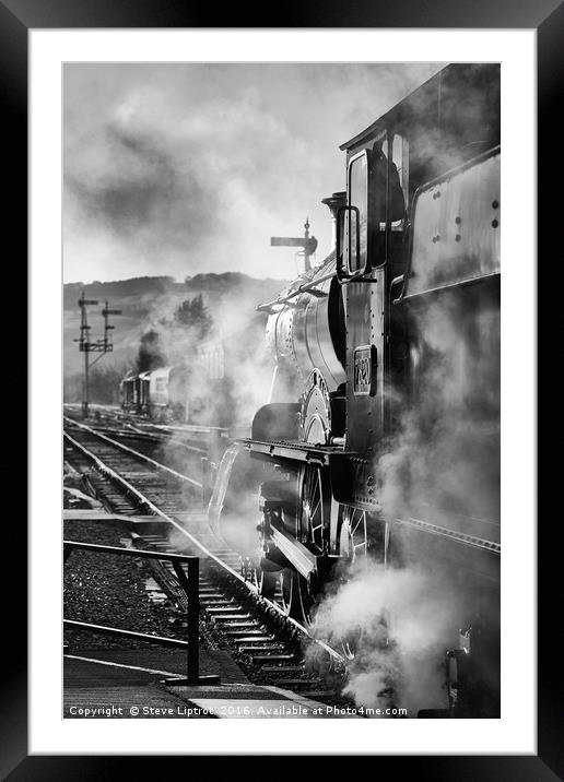 GWR 7800 Class No. 7820 Dinmore Manor Framed Mounted Print by Steve Liptrot