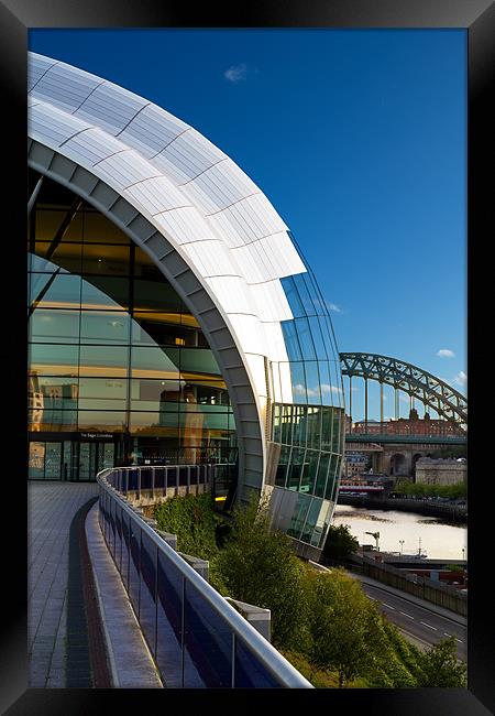 The Sage Building Framed Print by Kevin Tate
