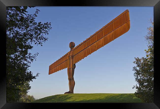 Angel Of the North Framed Print by Kevin Tate