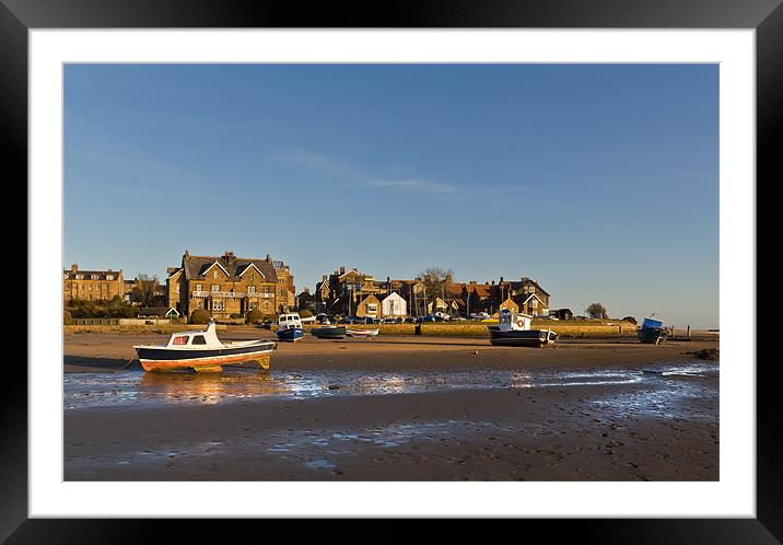 Alnmouth, Northumberland Framed Mounted Print by Kevin Tate