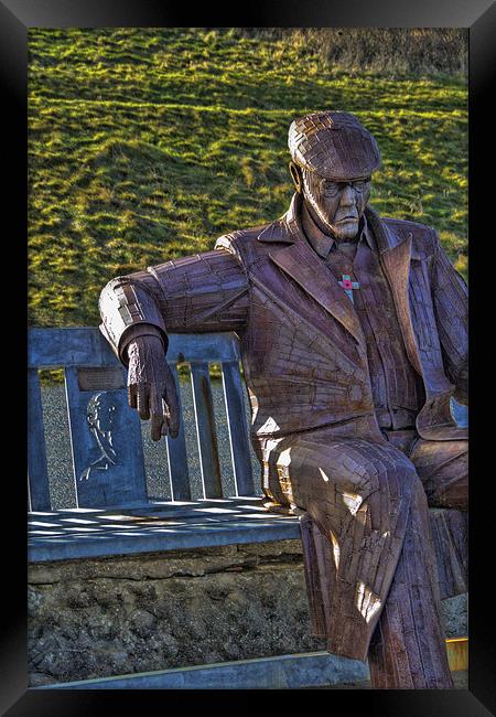 Freddie Gilroy and the Belsen Stragglers Framed Print by Kevin Tate