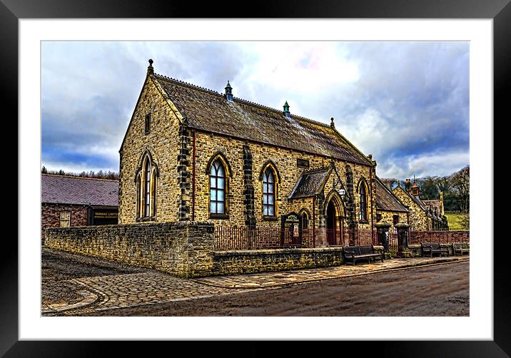 Pithill Methodist Church Framed Mounted Print by Kevin Tate