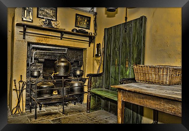 Scullery range Framed Print by Kevin Tate