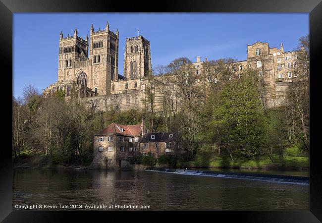 Cathedral and fulling mill Framed Print by Kevin Tate