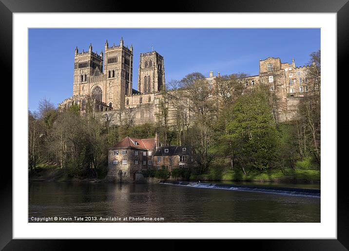 Cathedral and fulling mill Framed Mounted Print by Kevin Tate