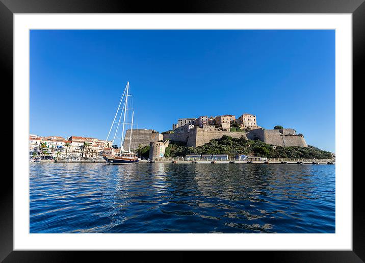 Calvi Framed Mounted Print by Kevin Tate
