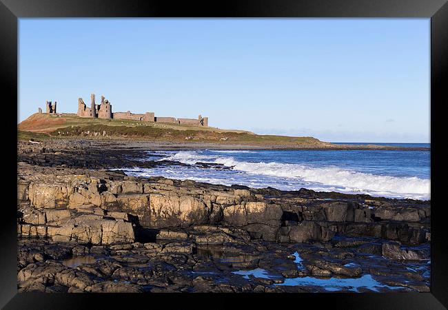 Dunstanburgh Castle Framed Print by Kevin Tate