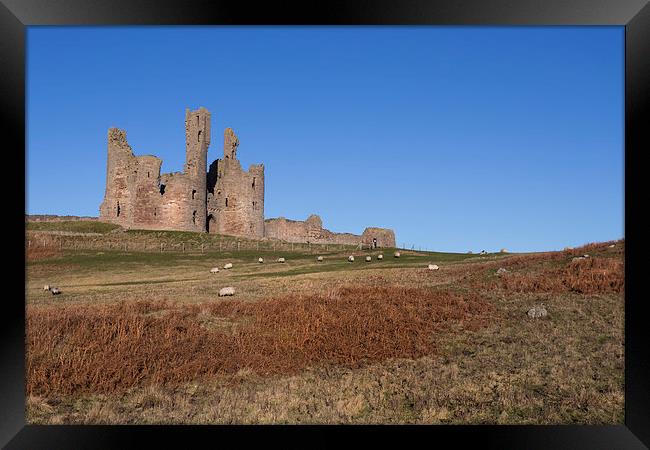 Dunstanburgh Castle Framed Print by Kevin Tate