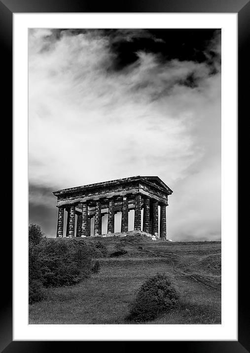 Penshaw Monument Framed Mounted Print by Kevin Tate