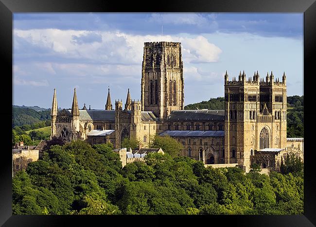 Durham Cathedral Framed Print by Kevin Tate