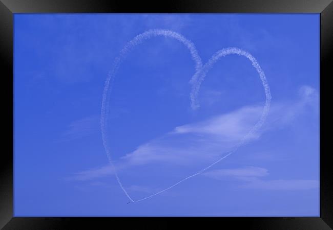 love is in the air. Framed Print by Northeast Images