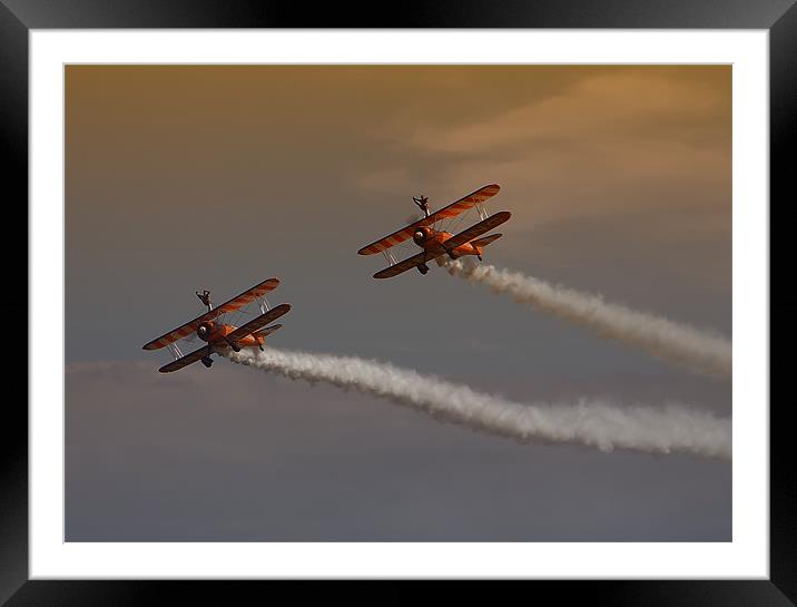 breitling wingwalkers Framed Mounted Print by Northeast Images