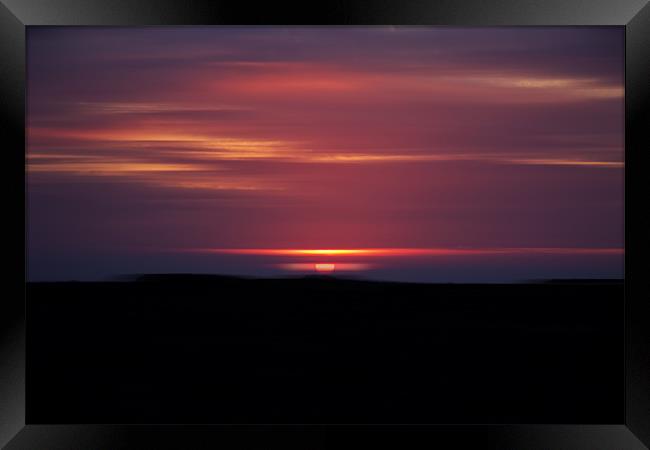 sunrise Framed Print by Northeast Images