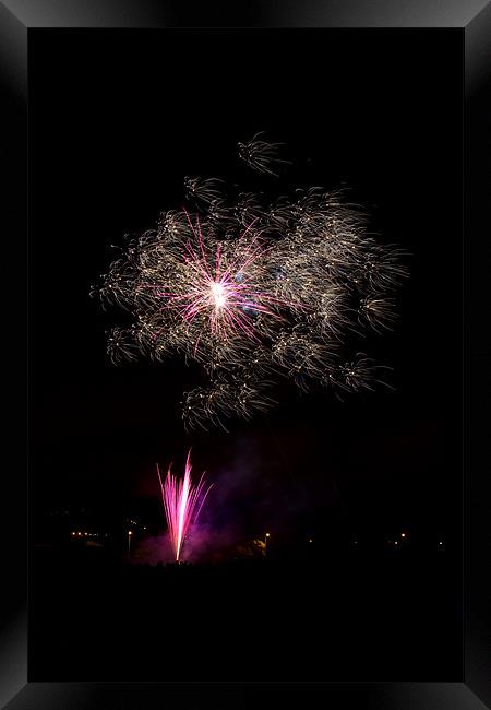 fireworks Framed Print by Northeast Images