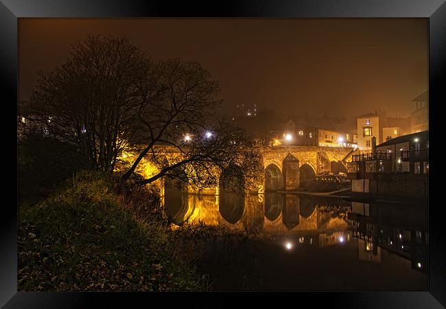 misty reflection Framed Print by Northeast Images