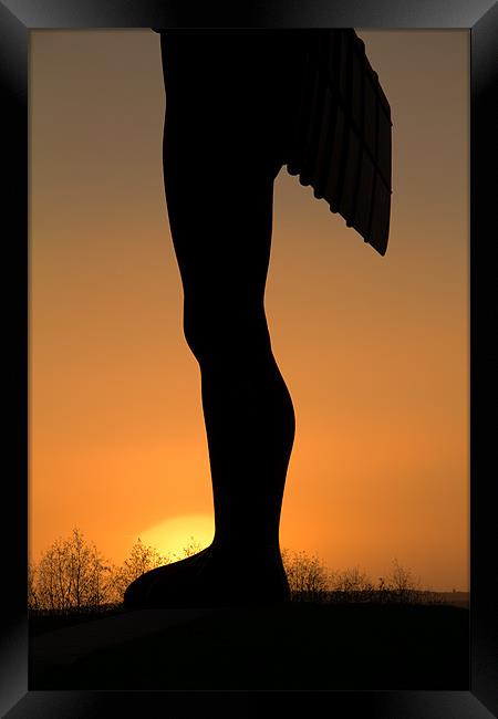 Angel Sunset Framed Print by Northeast Images