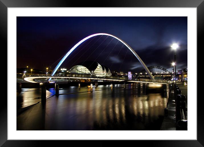 quayside Framed Mounted Print by Northeast Images