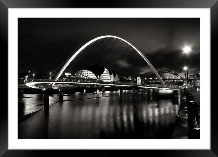 quayside Framed Mounted Print by Northeast Images