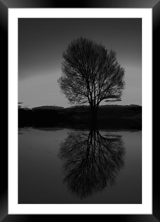 winter reflections Framed Mounted Print by Northeast Images