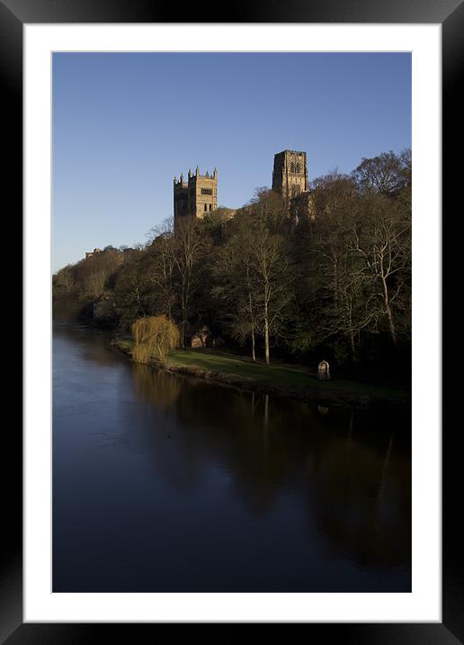 Durham Cathedral Framed Mounted Print by Northeast Images