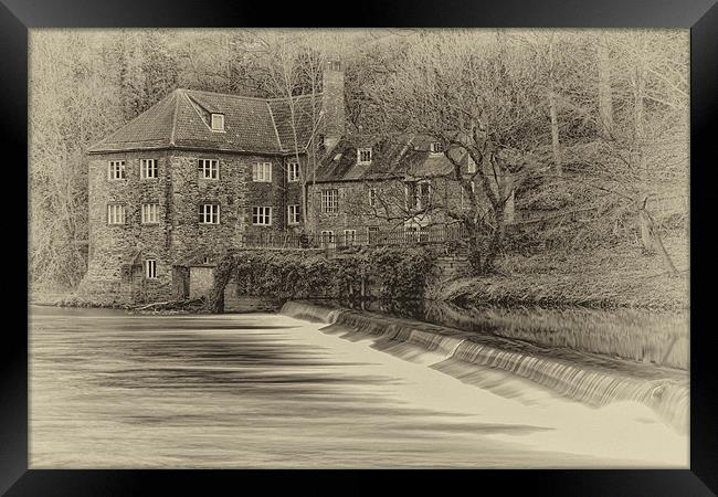 Fulling Mill Framed Print by Northeast Images