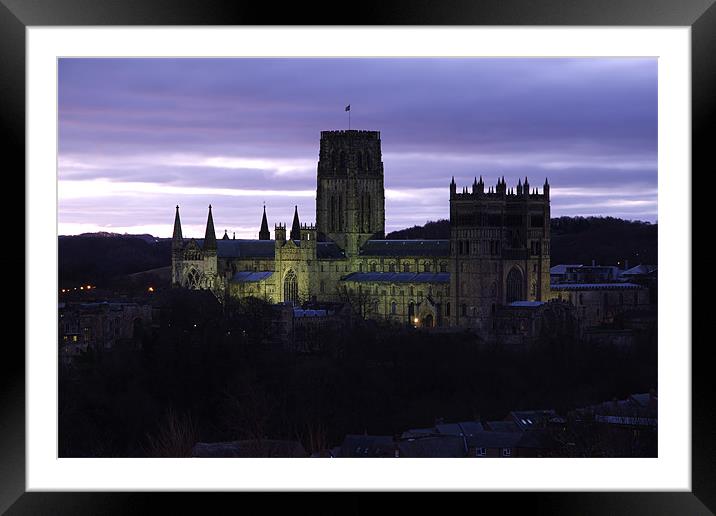 Durham Cathedral Framed Mounted Print by Northeast Images