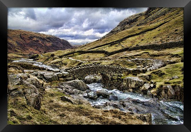 Stockley Bridge Framed Print by Northeast Images