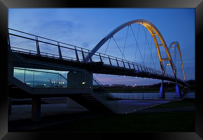 Infinity Bridge Framed Print by Northeast Images