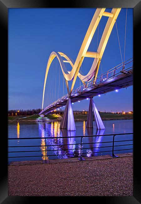 Infinity Bridge Framed Print by Northeast Images