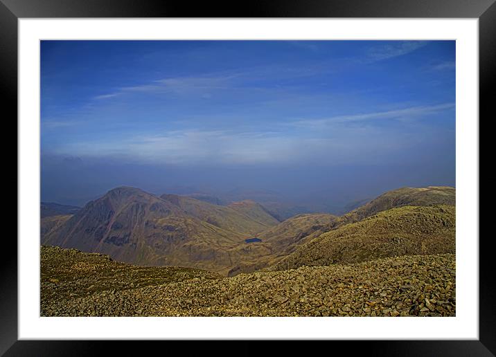 Scafell Pike Framed Mounted Print by Northeast Images