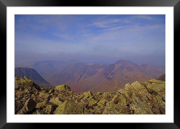 Scafell Pike Framed Mounted Print by Northeast Images